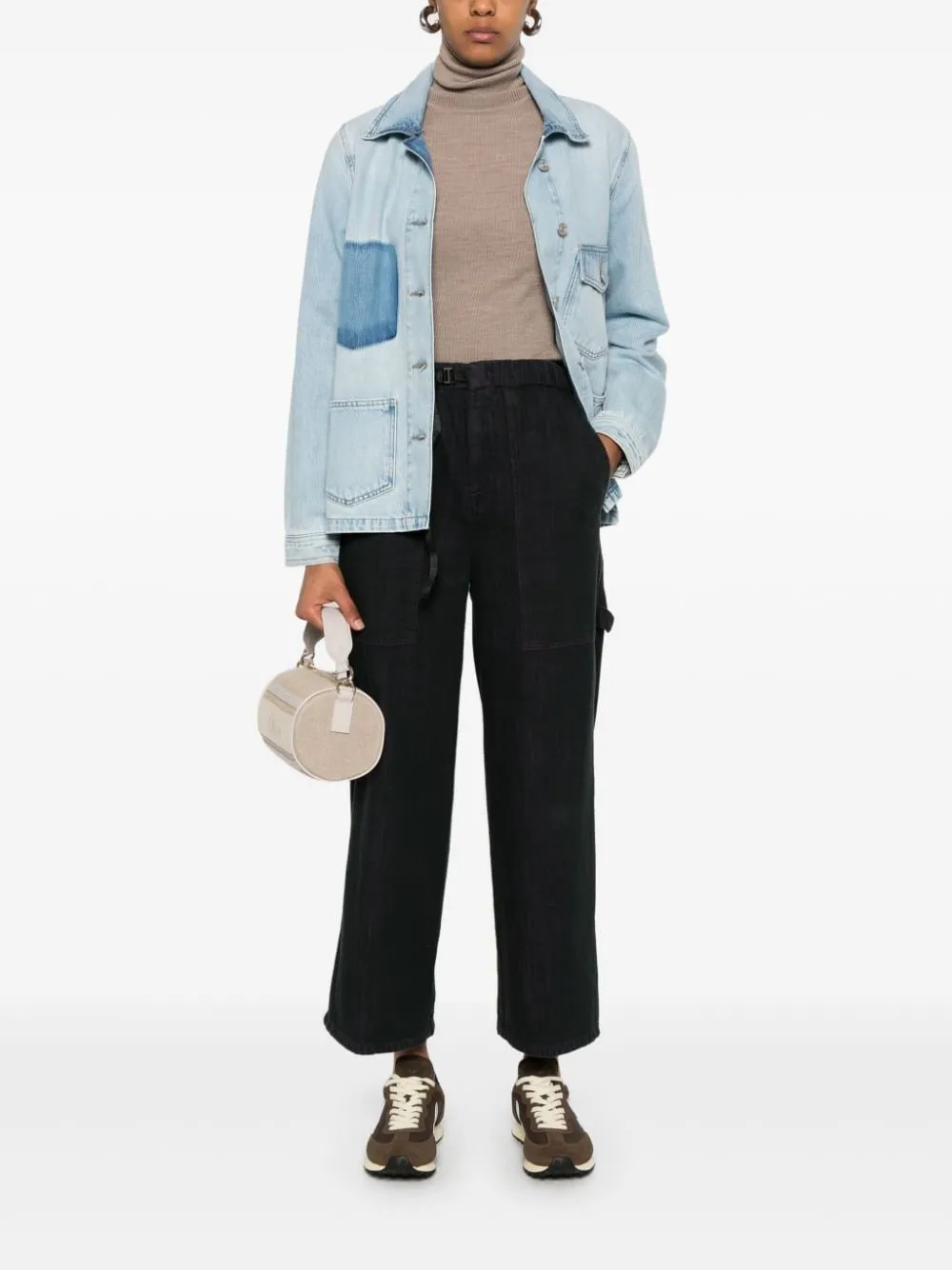 Cotton cargo trousers