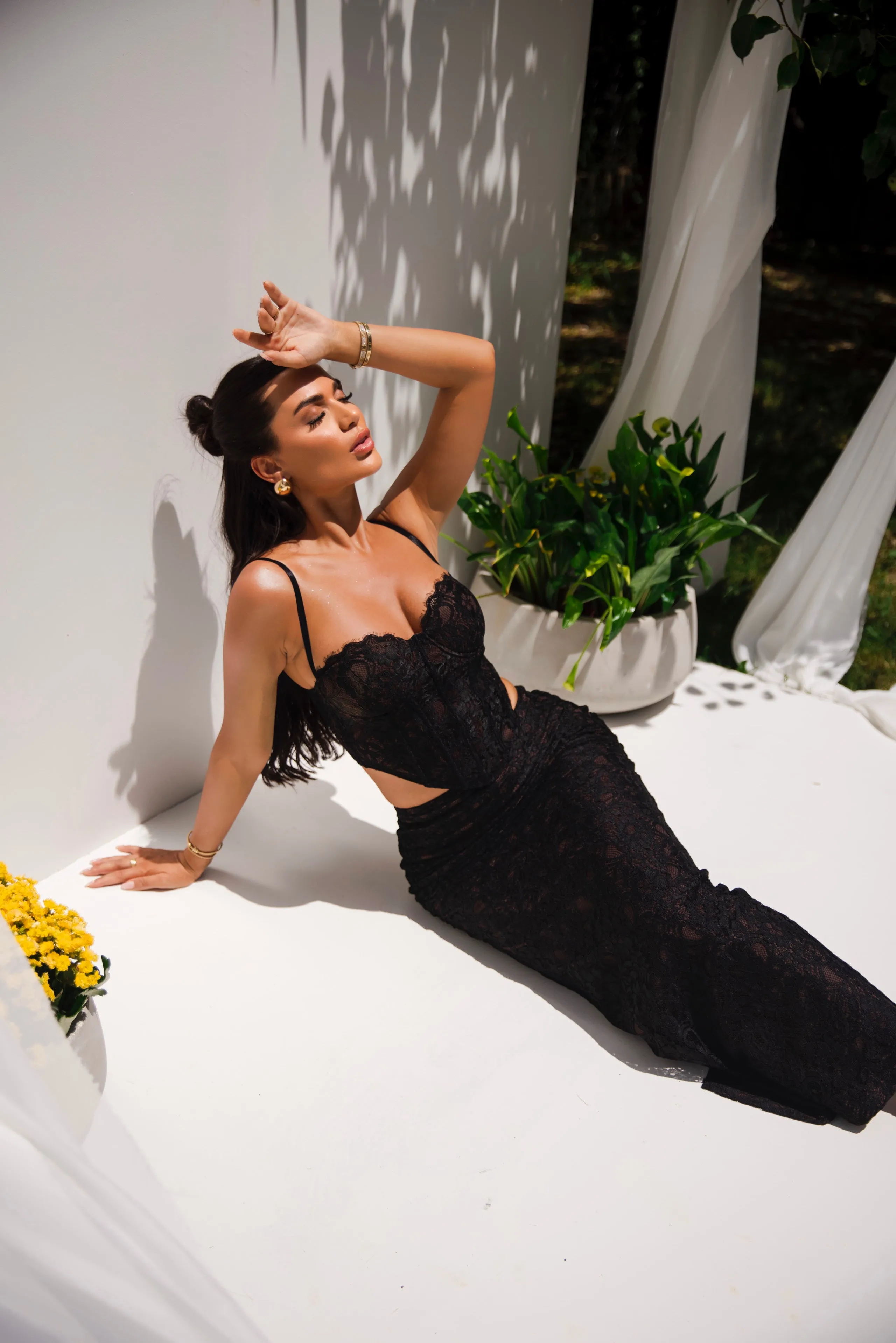 Dayana Black Set