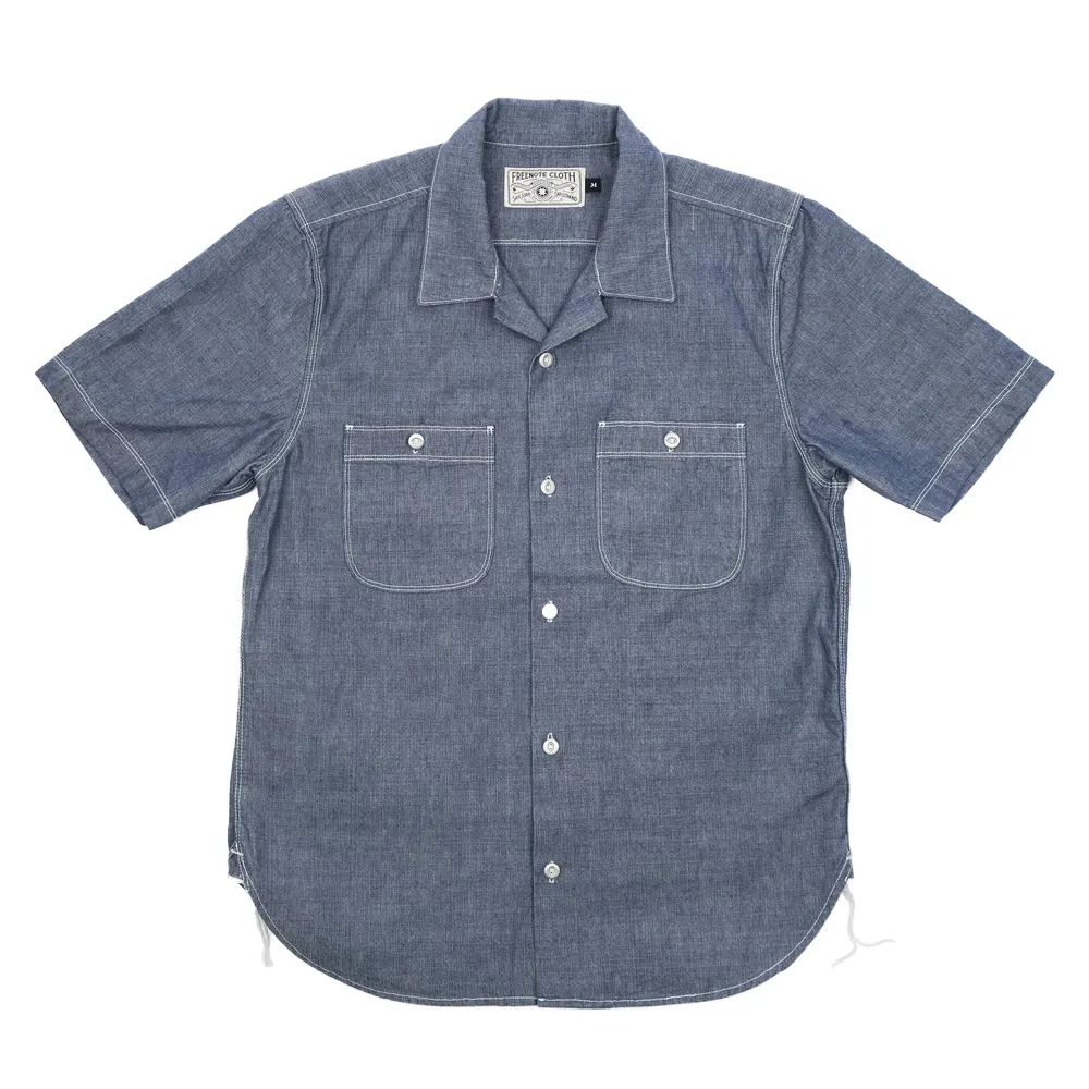 Dayton Chambray Short Sleeve Button Down