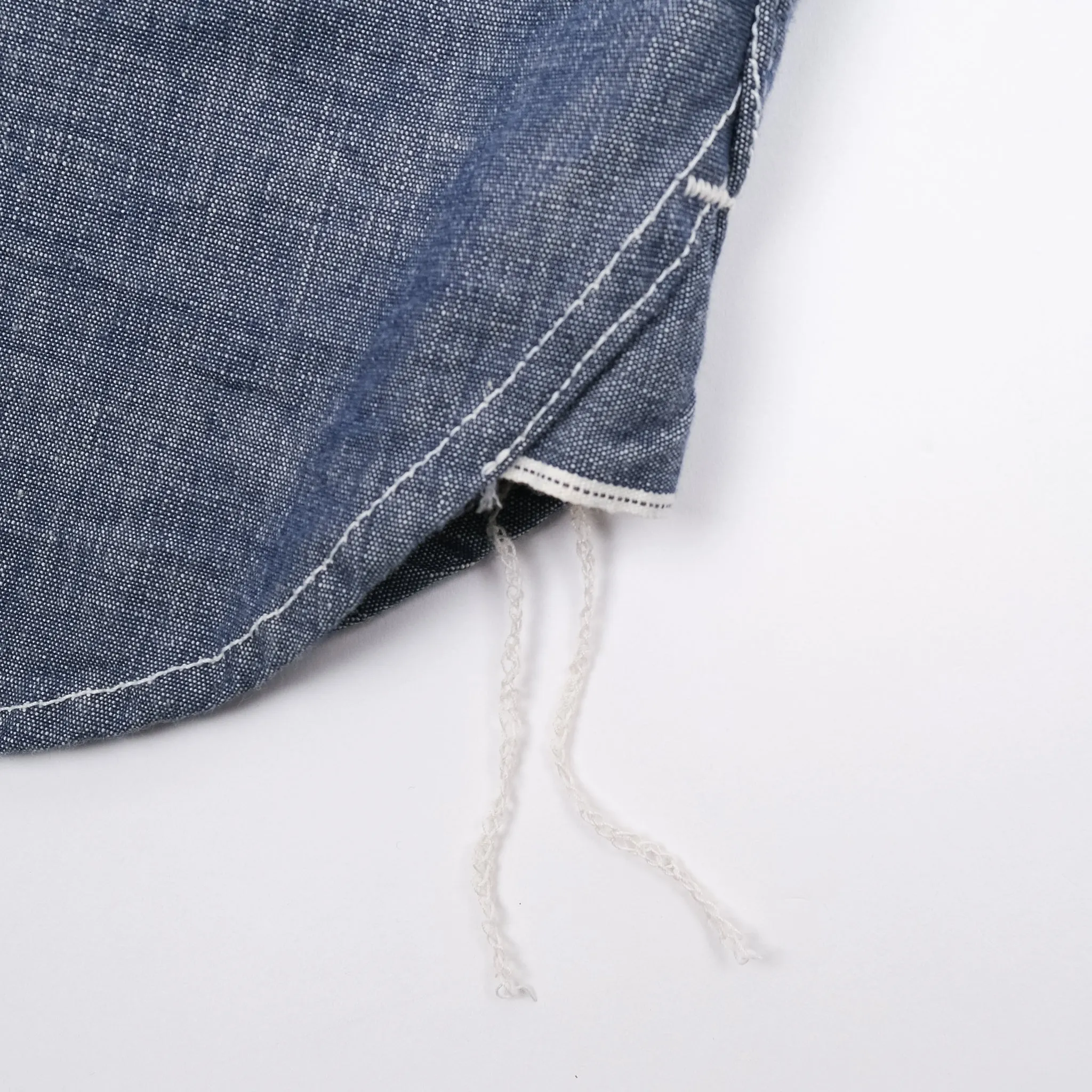 Dayton Chambray Short Sleeve Button Down