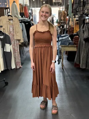 Desert Sand Midi Dress