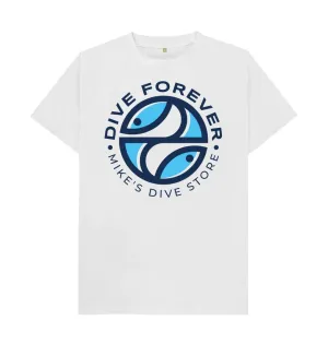 Dive Forever T-Shirt Blue Outline