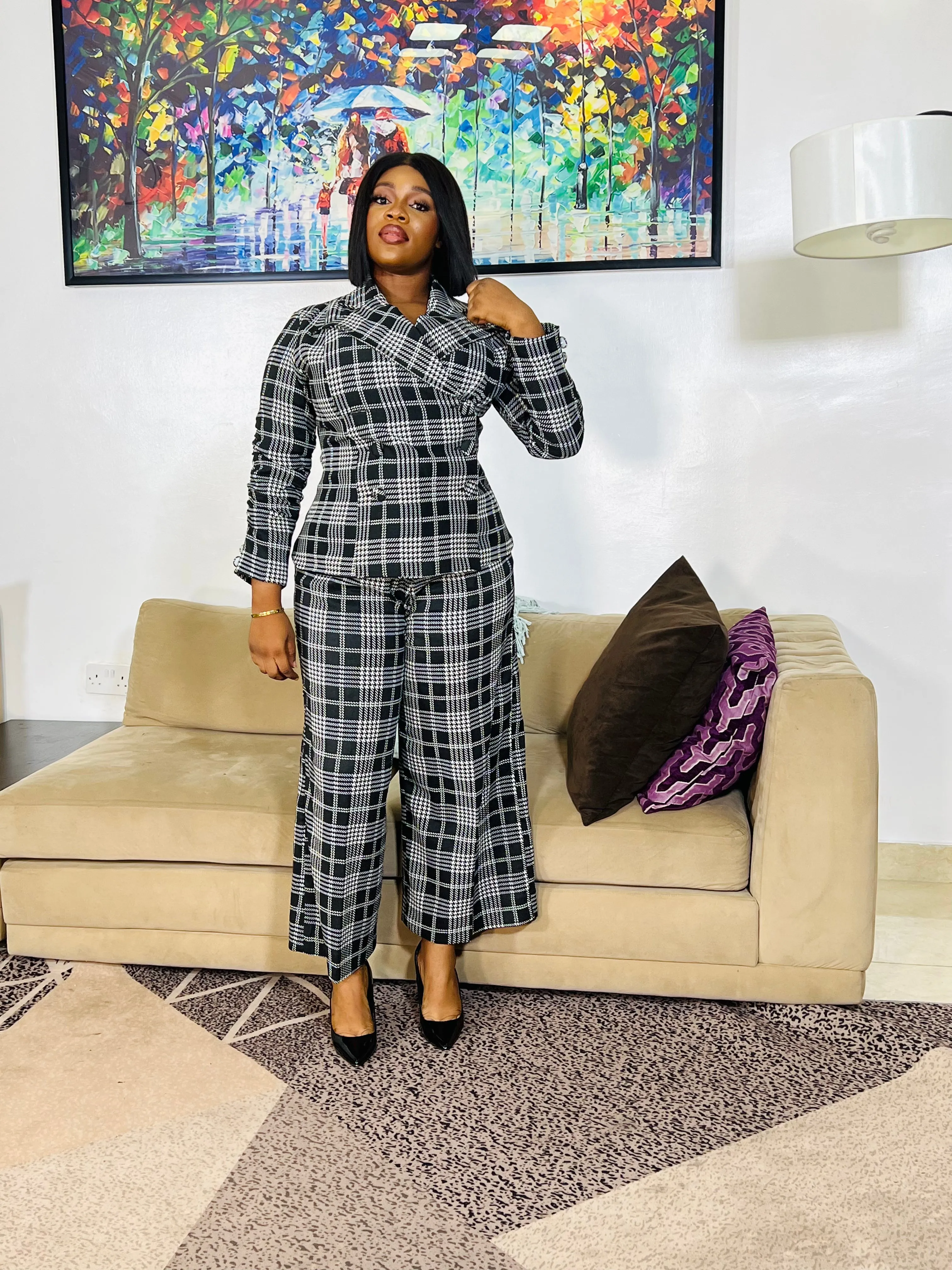 Double Breasted Culottes