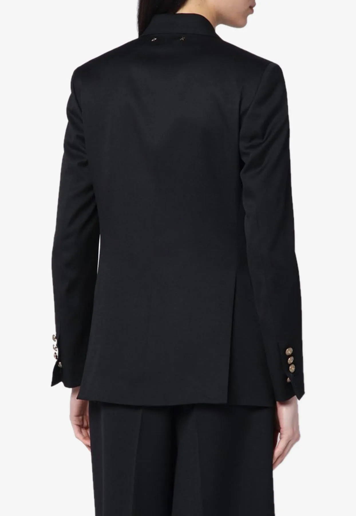 Double-Breasted Wool Blazer