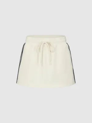 Drawstring Straight Skirts