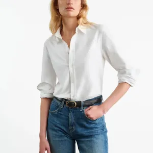 Dyllan Shrunken shirt in White