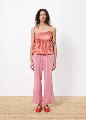 Edvina Trousers - Red