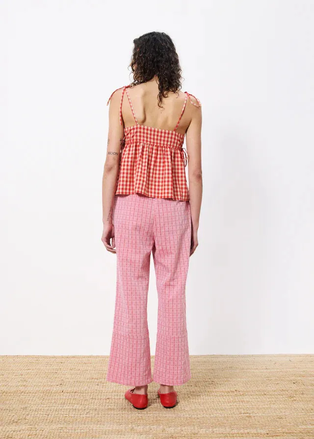Edvina Trousers - Red