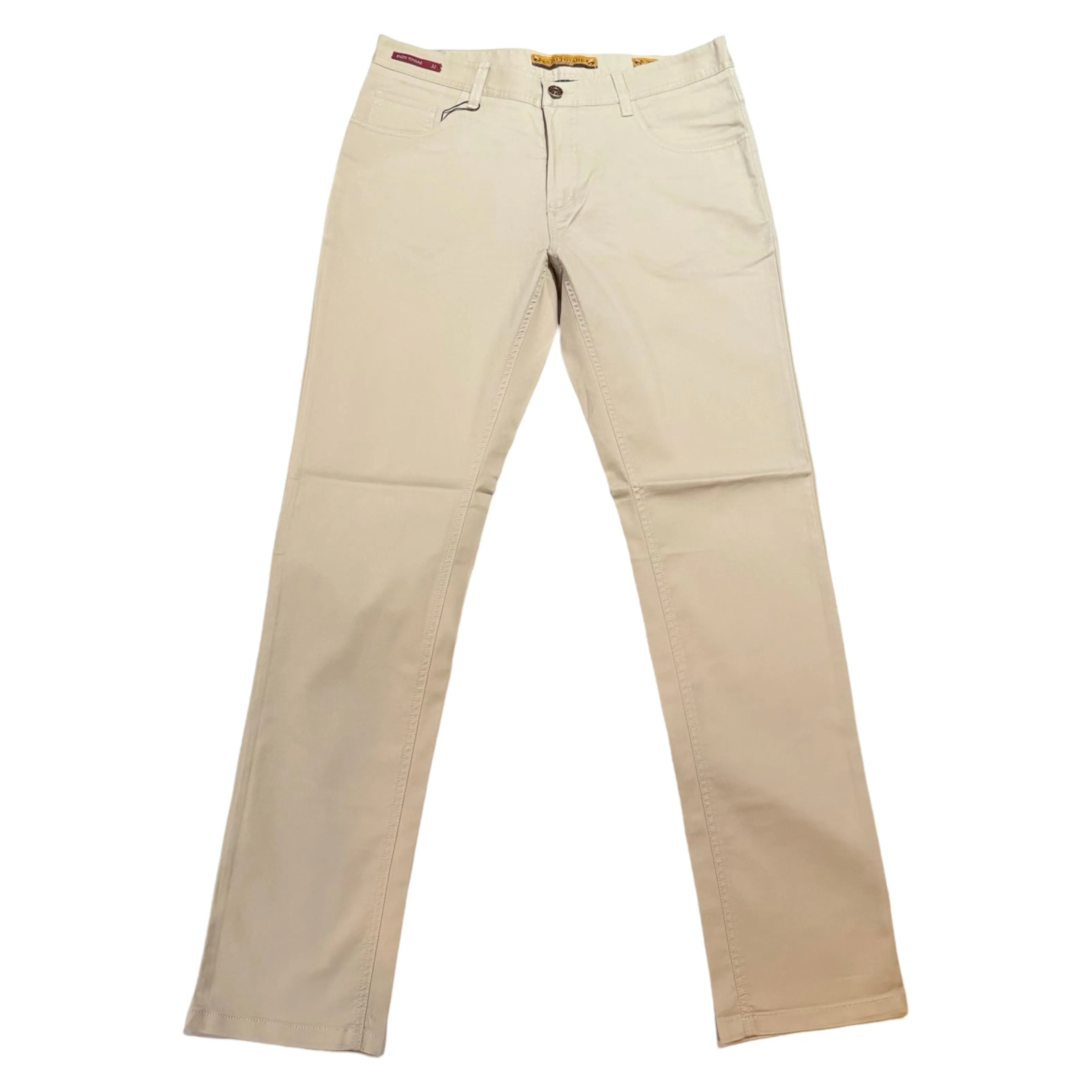 Enzo Alpha-424 Oatmeal High End Pants