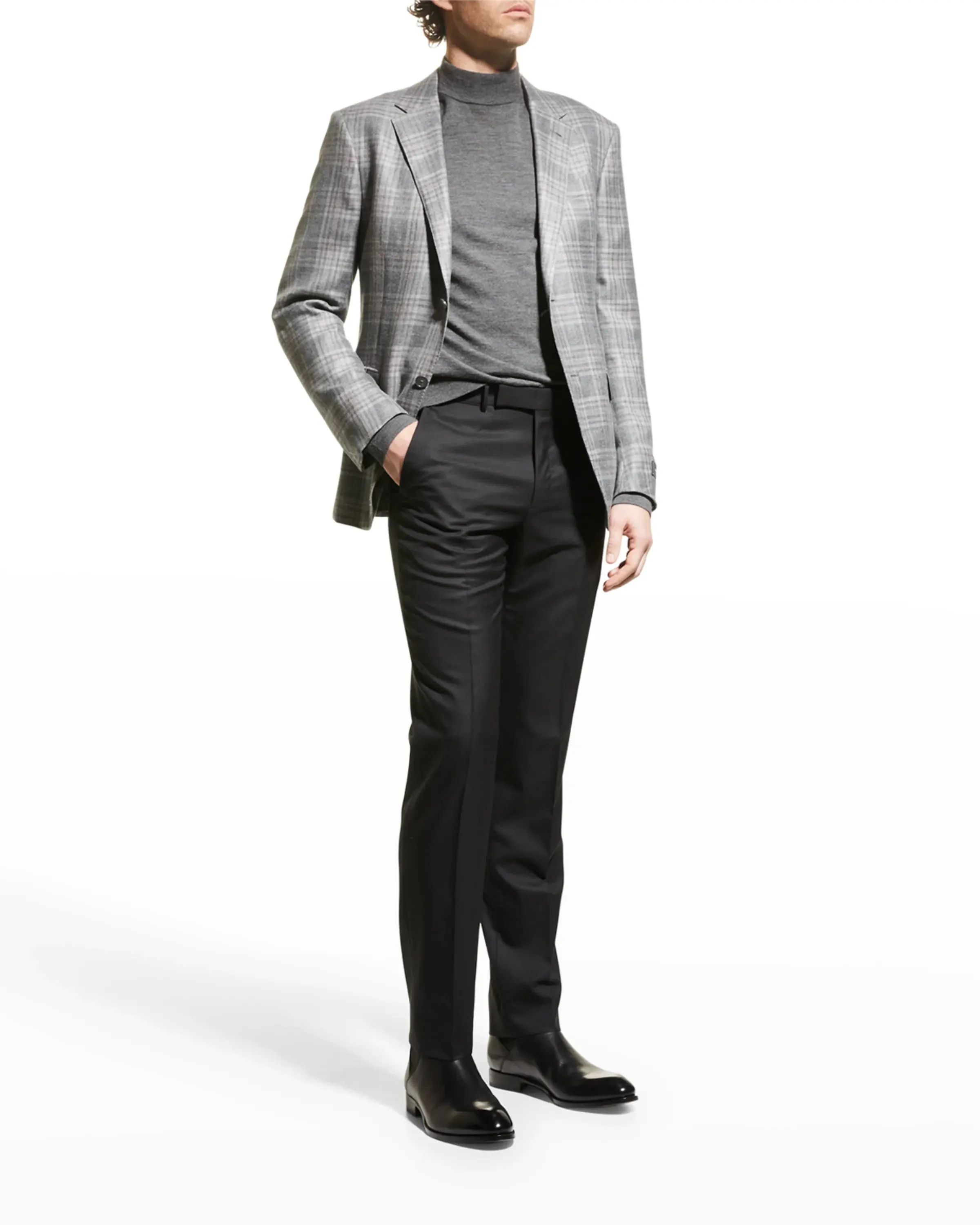 ERMENEGILDO ZEGNA - "NMSBLK MILA" Black Premium Dress Pants - 40W (58EU)