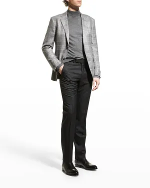 ERMENEGILDO ZEGNA - "NMSBLK MILA" Black Premium Dress Pants - 40W (58EU)