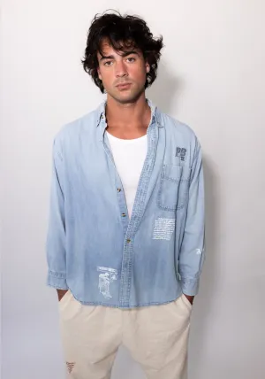 Eugene Denim Button Down