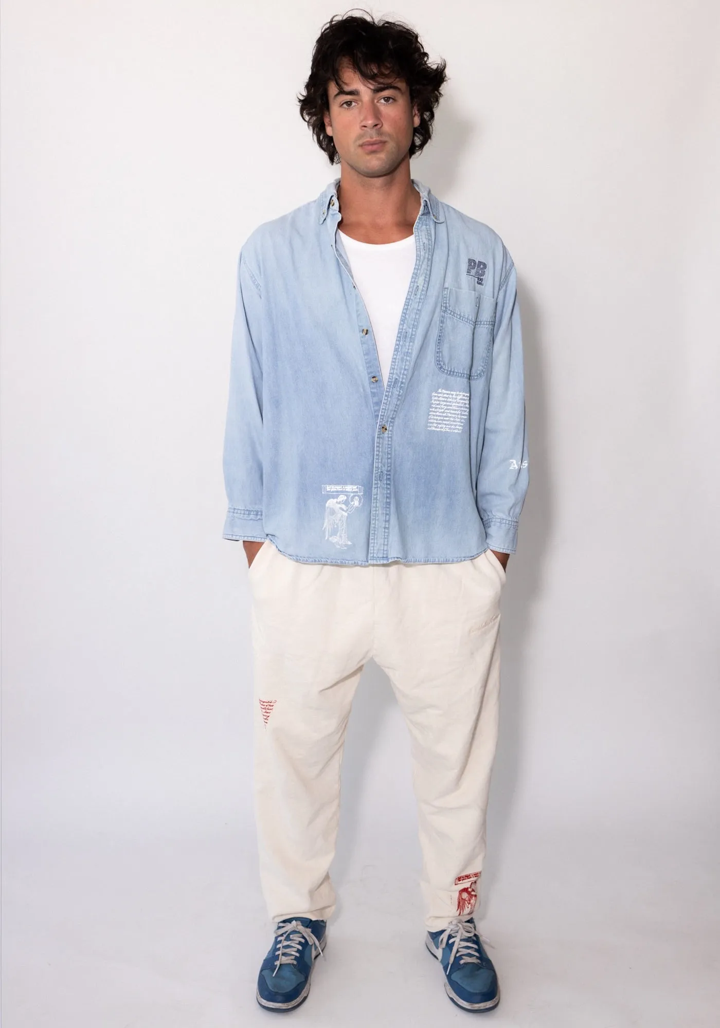 Eugene Denim Button Down