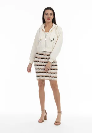 faina Women's Knit Midi Skirt