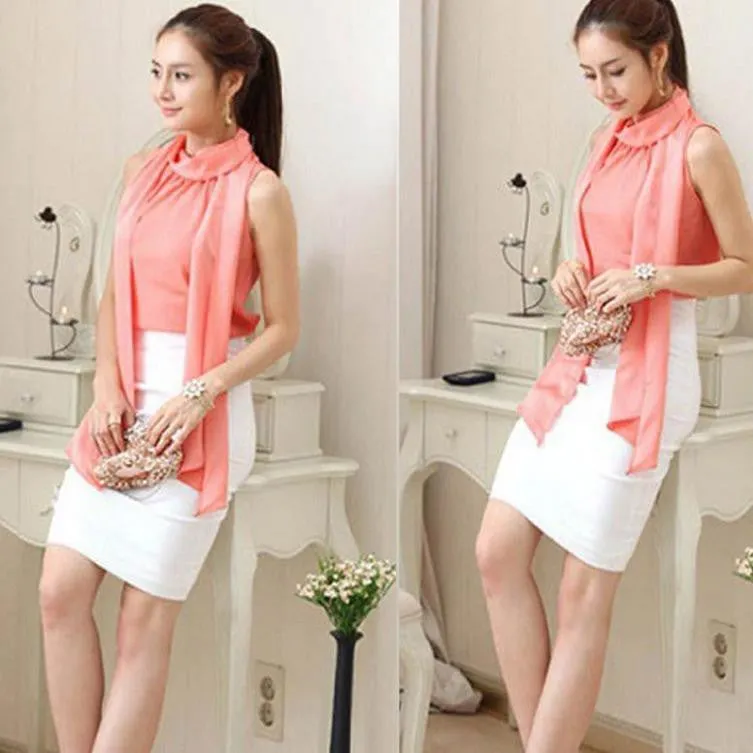 Fashion Women Slim Fitted Knee Length Straight Pencil Midi Skirt High Waist OL Career Skirts