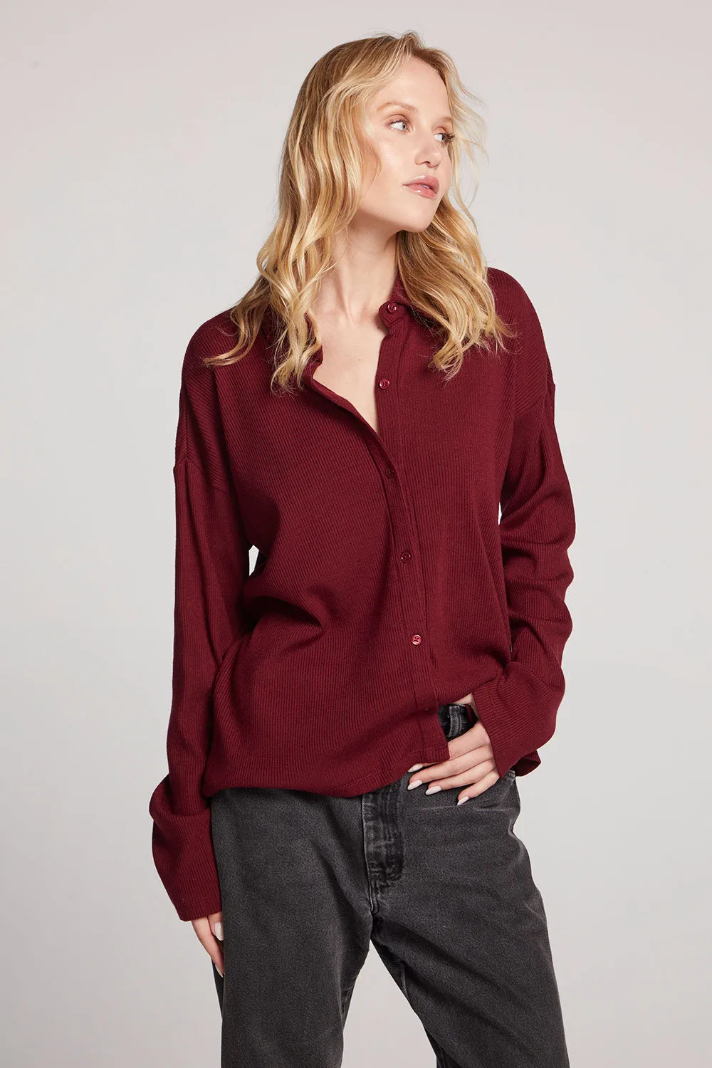 Fenna Fig Button Down
