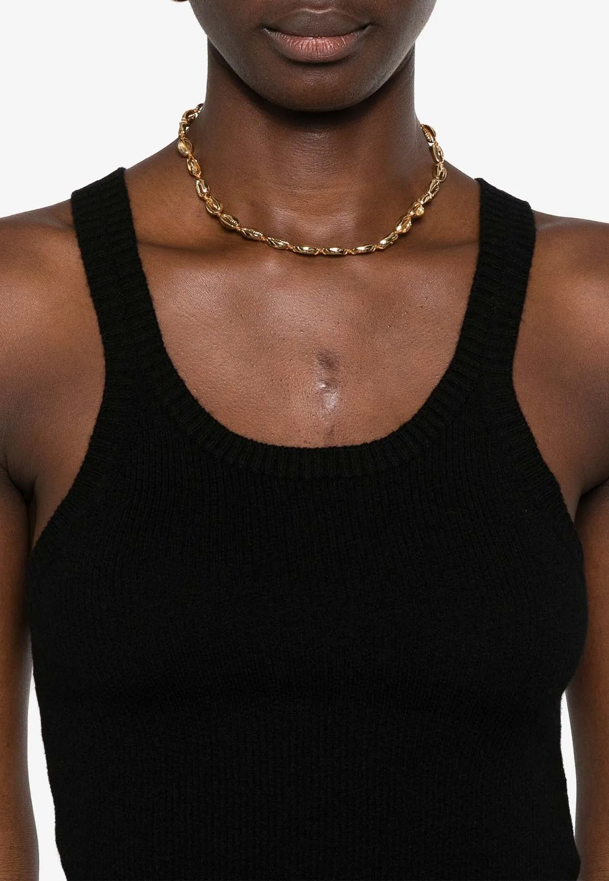 Fine Ribbed Tank Top