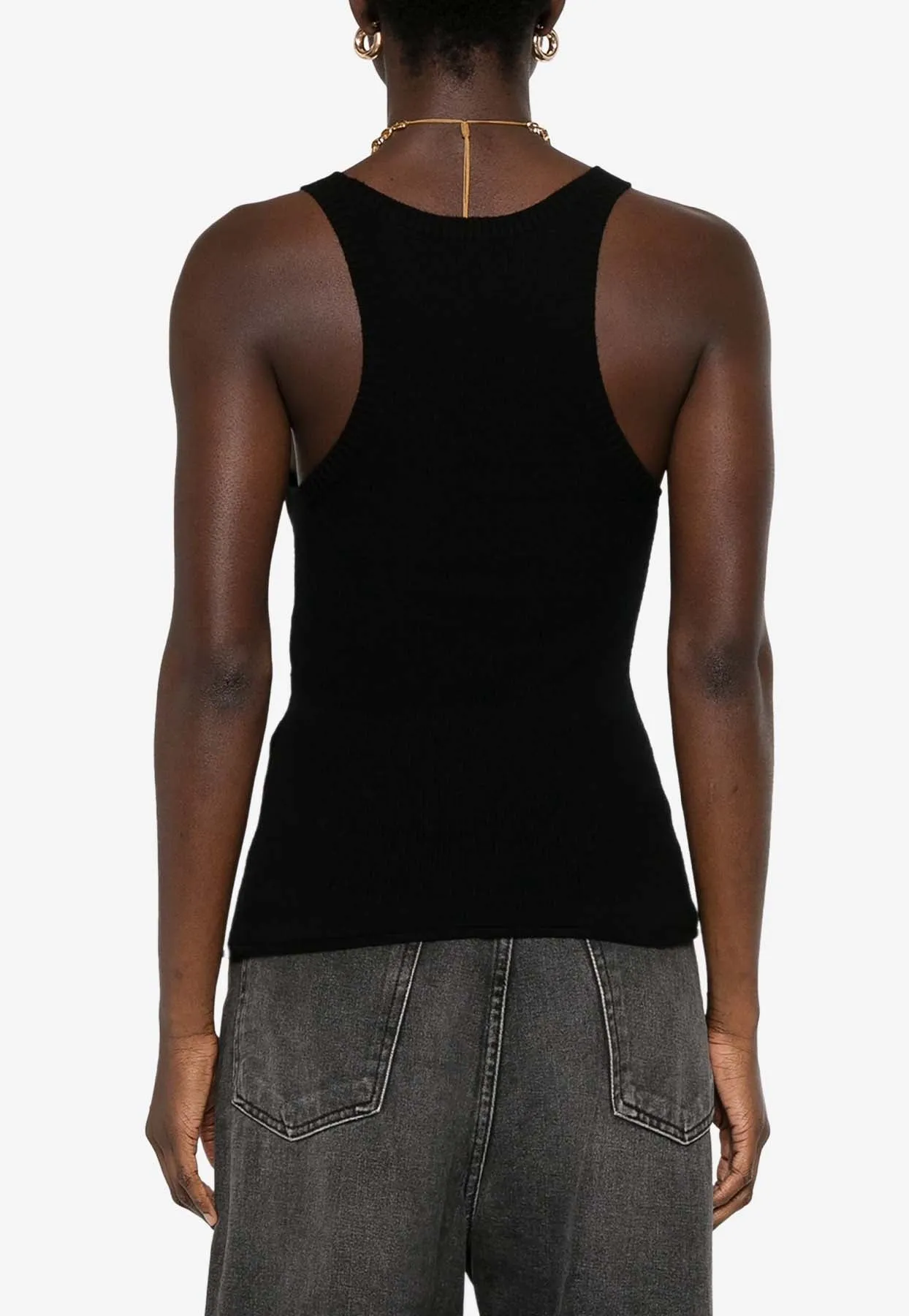 Fine Ribbed Tank Top