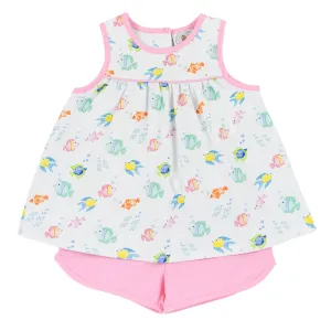 Fish Frenzy Short Set