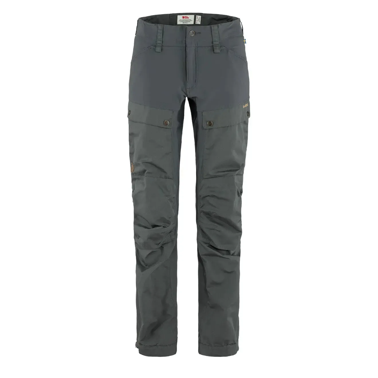 Fjallraven Womens Keb Trousers Short Leg Basalt