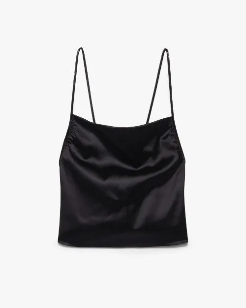 FRAME | Beaded Strap Cami | Black