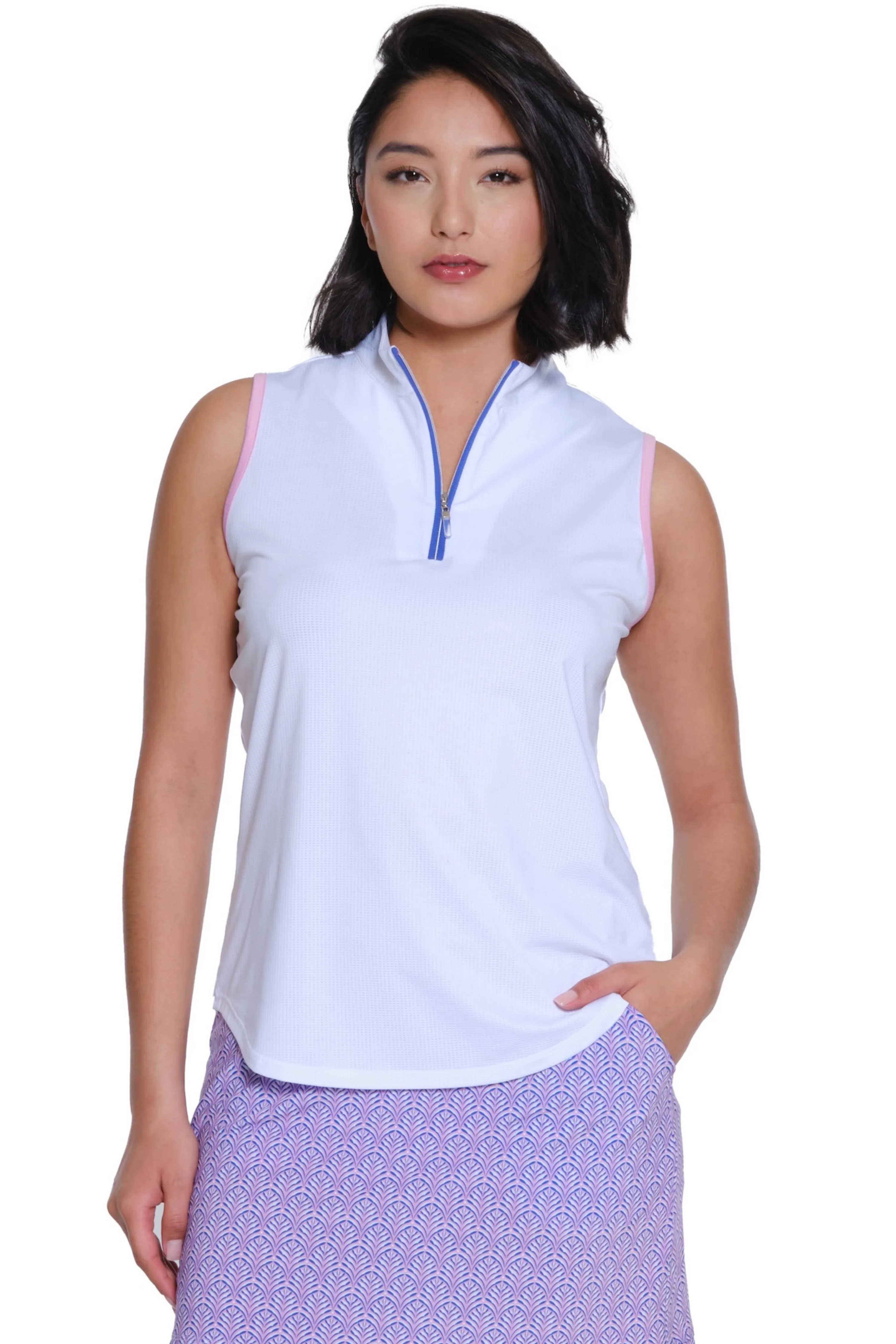 Gabby Sleeveless Polo