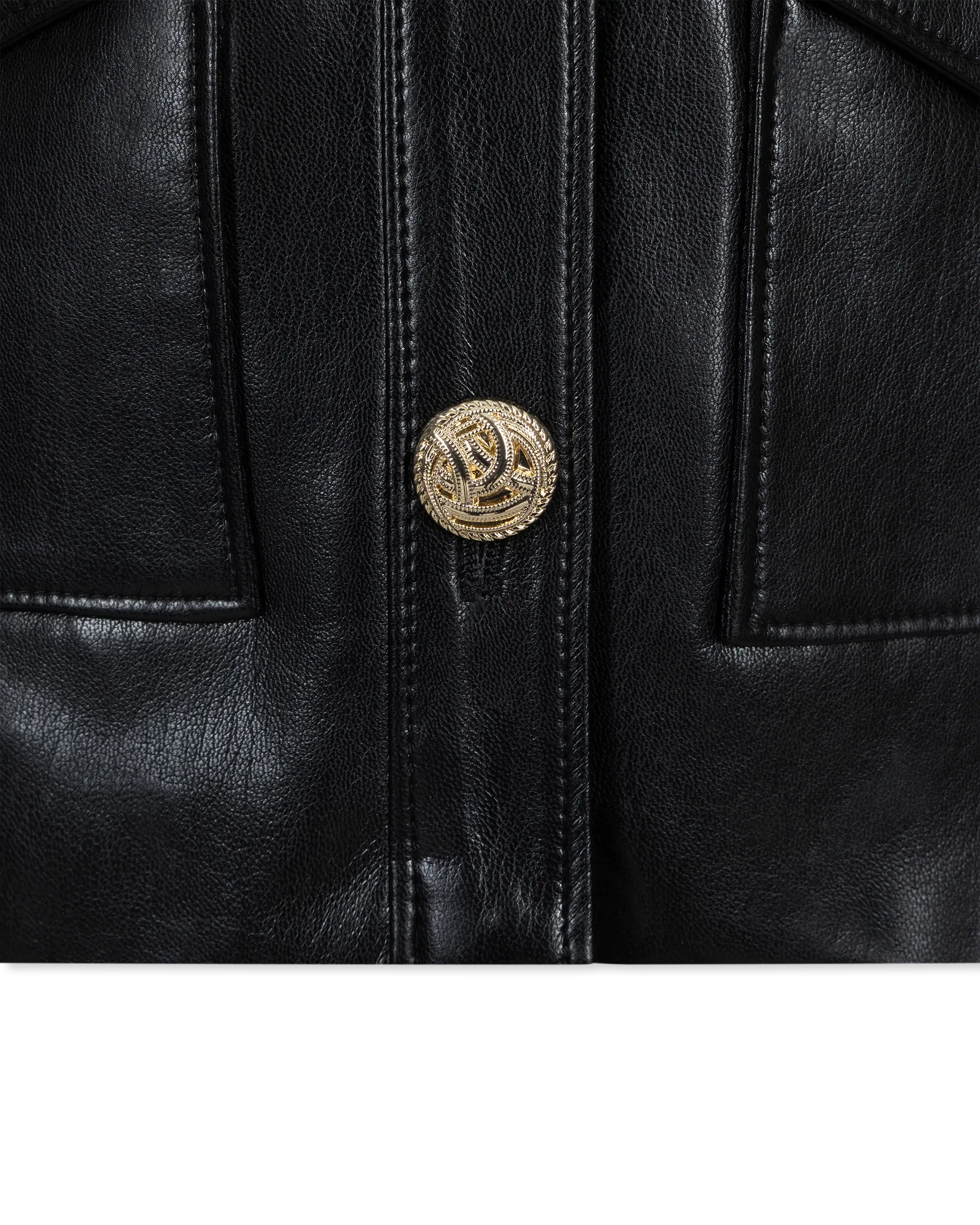 Generation Love Larsine Vegan Leather Blazer