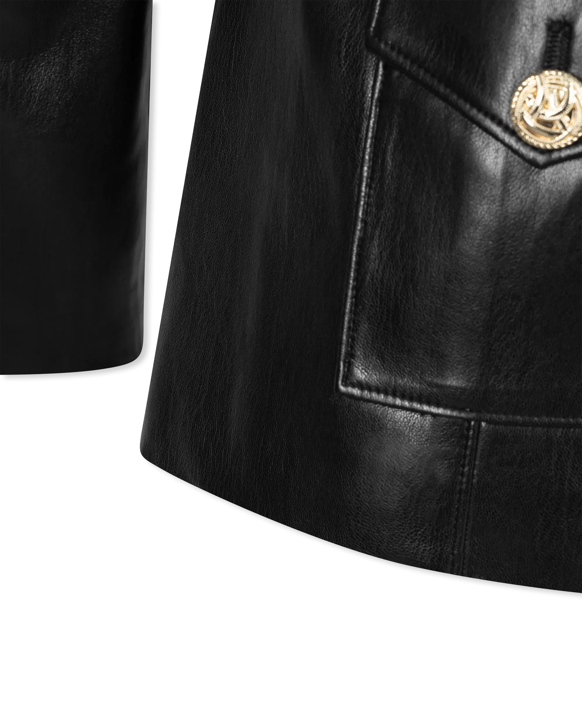 Generation Love Larsine Vegan Leather Blazer
