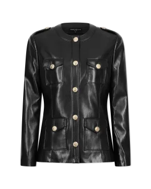 Generation Love Larsine Vegan Leather Blazer