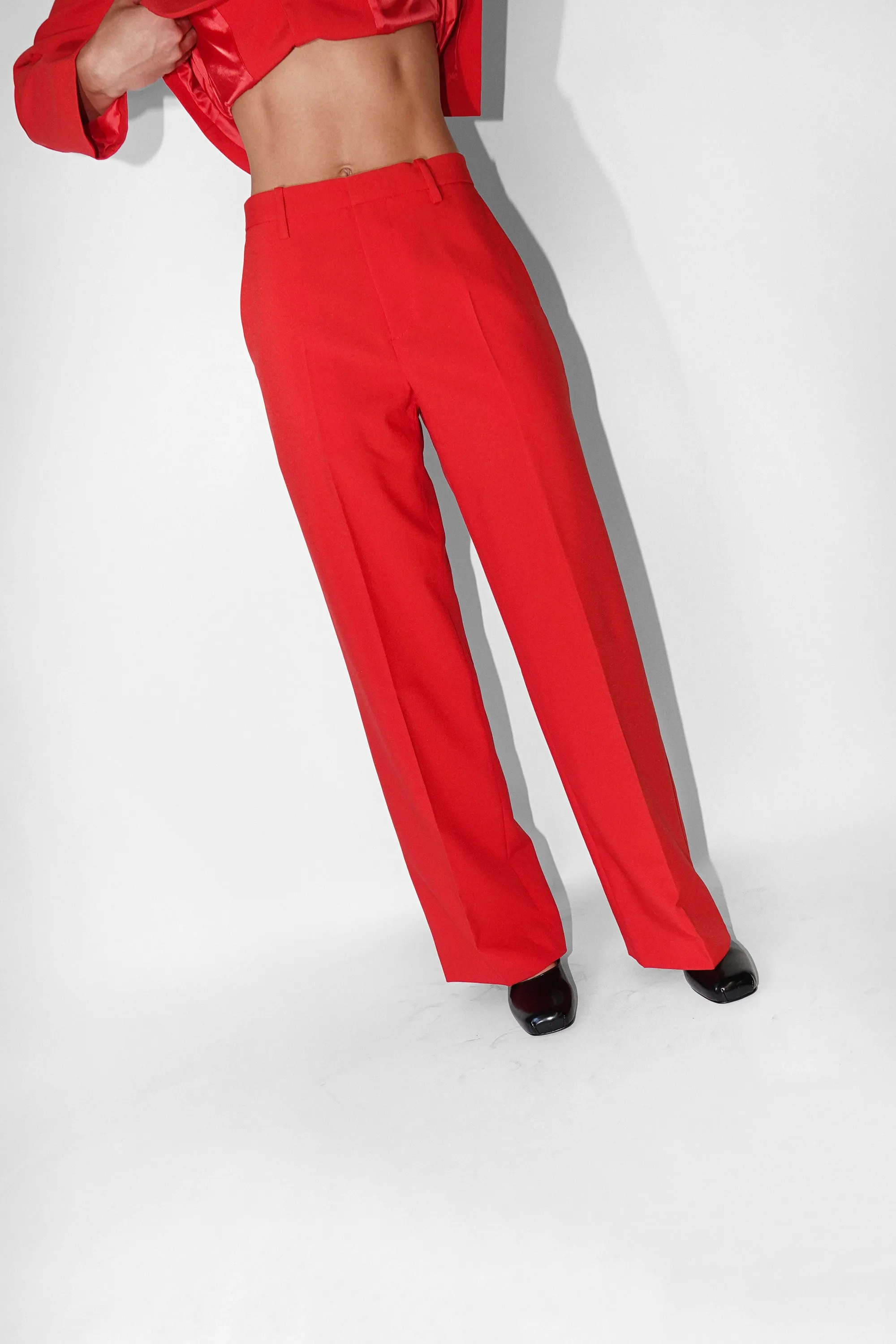 Glass Pant in Red