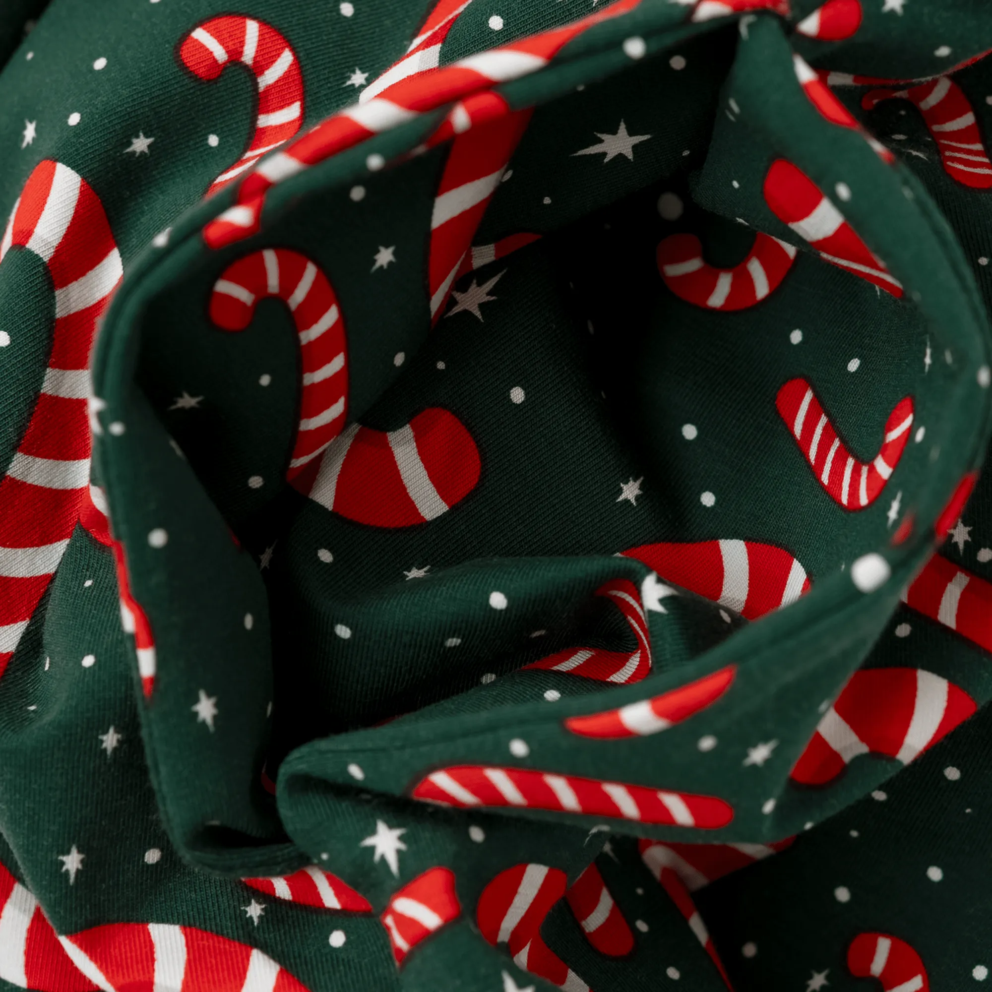Goolies (Kids) Long Pyjamas - Candy Canes - Trousers & T-Shirt