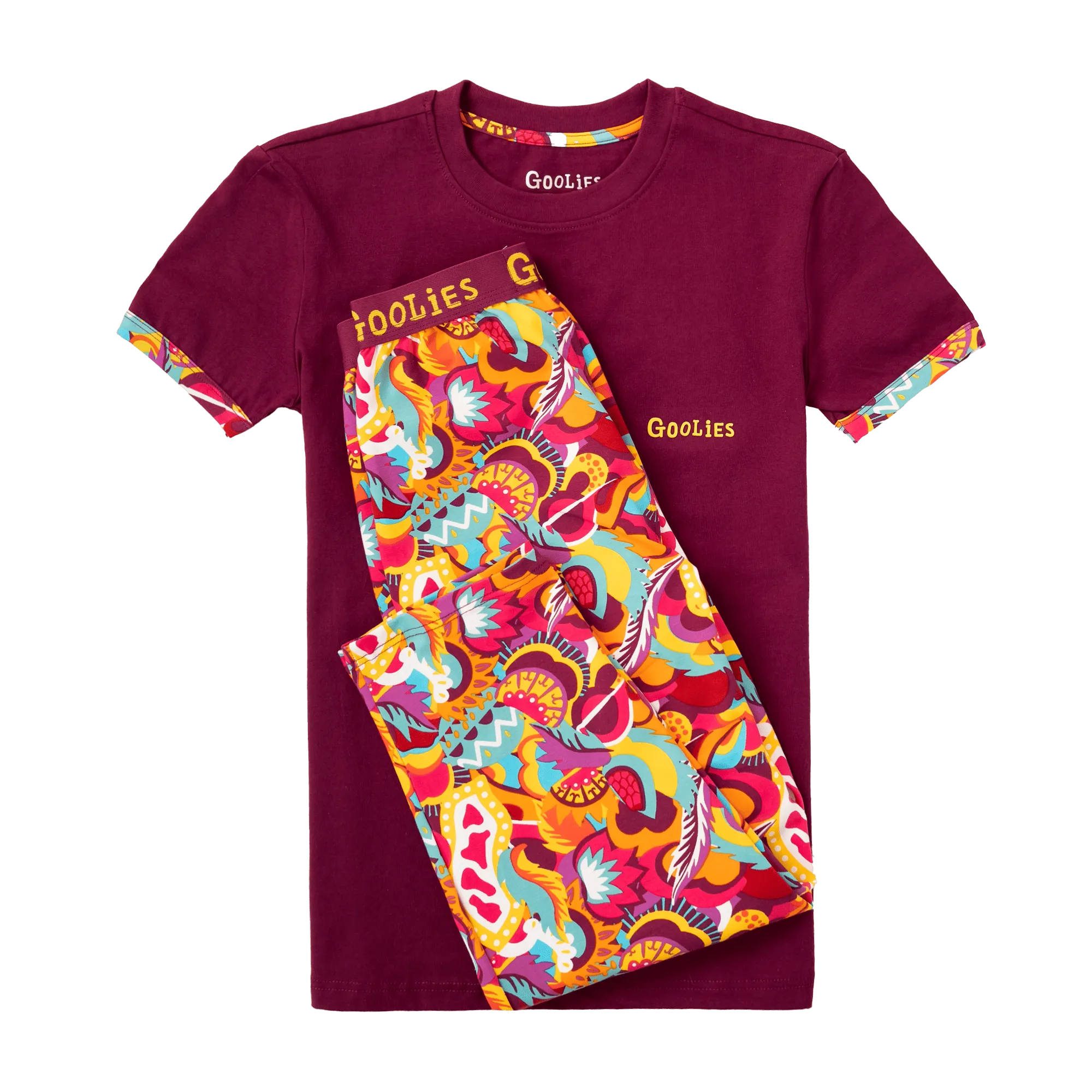 Goolies (Kids) Long Pyjamas - Festival - Trousers & T-Shirt