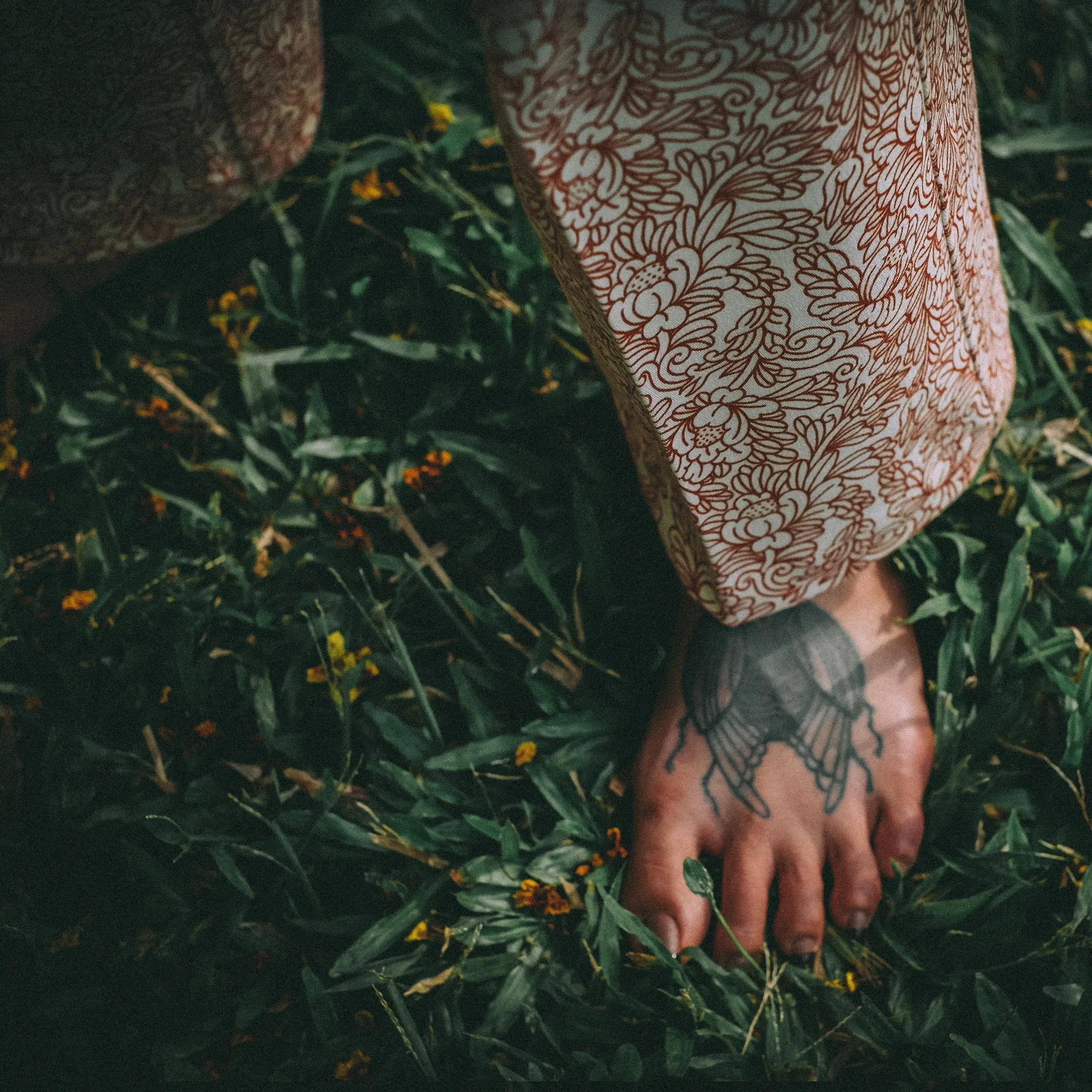 GUY LE TATOOER X LOCO MOSQUITO "THE NEW SUN" MENS TROUSERS