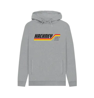 Hackney GT Roadrat hoodie . Grey, teal. 100% organic cotton.  Free UK post