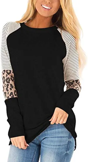 HARHAY Women's Leopard Print Tunic