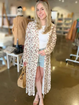 Heart Flutters Midi Shirt