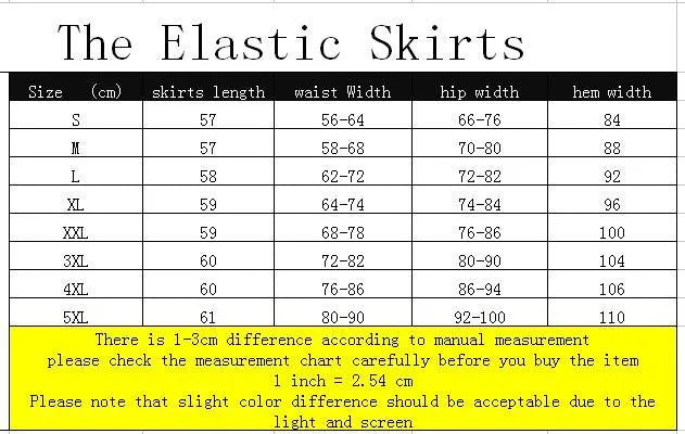 High Elastic Women Skirts Slim Solid Color Black Red Double Button high waist Pencil Skirts for women Size 5XL