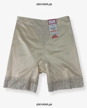 Imported Stocklot Branded Mid Waist Boyleg Panty In Net Panty Stretchable Net Lace Panty 2021