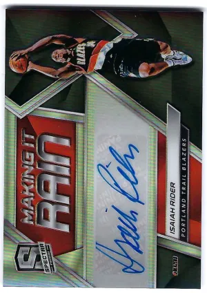 ISAIAH RIDER - MAKING IT RAIN AUTO - 52/75