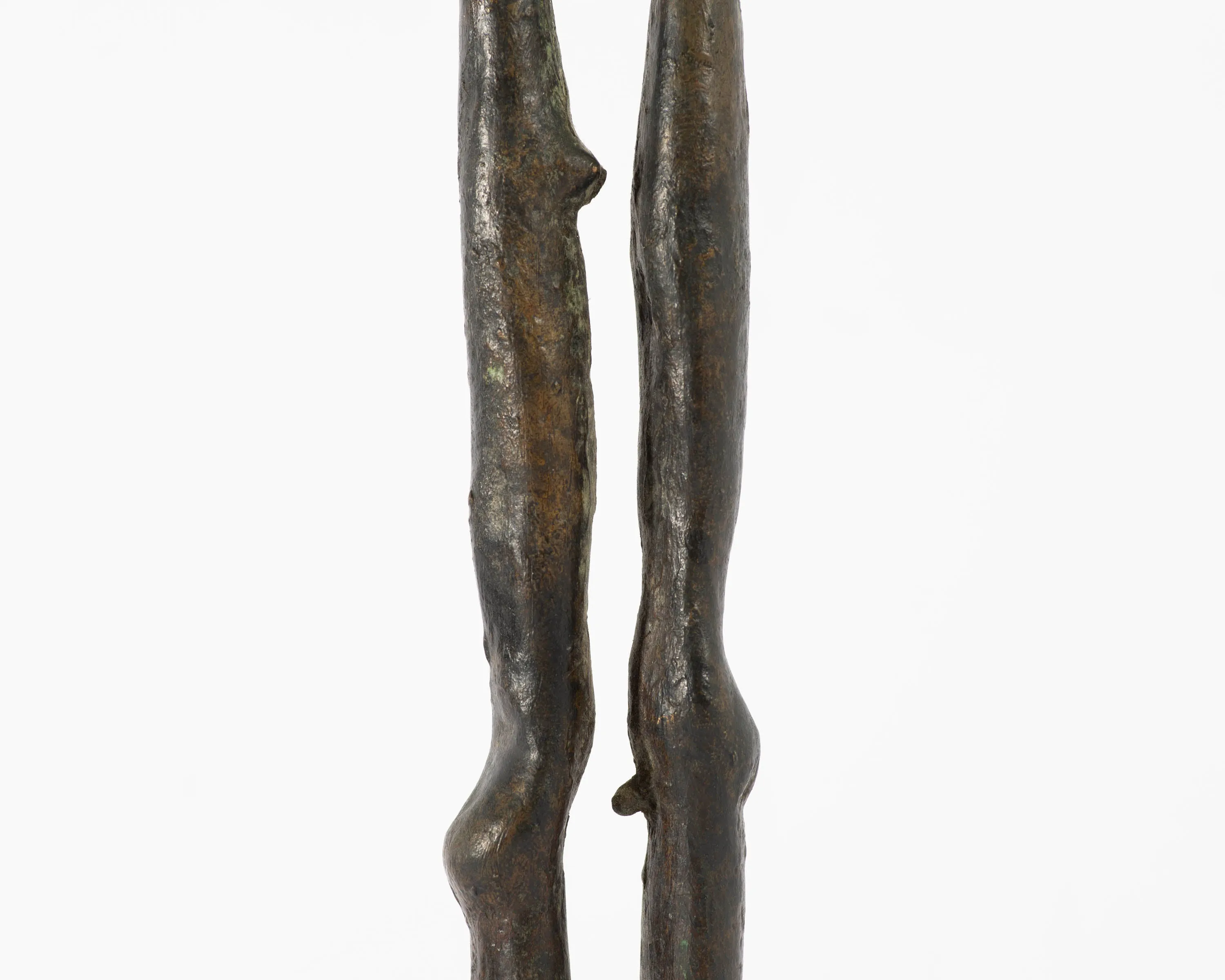 Isidore Grossman Signed Bronze Abstract Sculpture