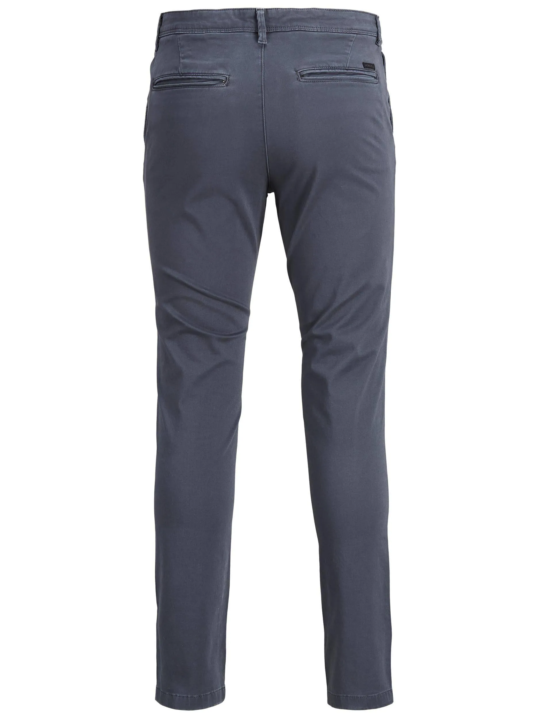Jack & Jones Mens Marco Bowie Slim Fit Smart Casual Chino Trouser -ASPHALT