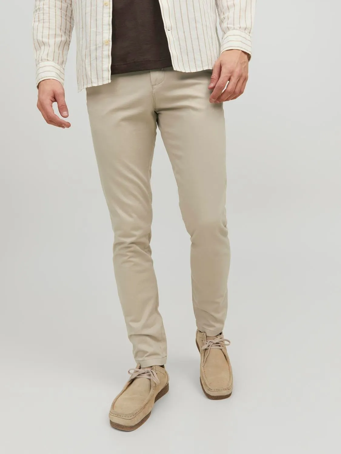 Jack & Jones Mens Marco Bowie Slim Fit Smart Casual Chino Trouser