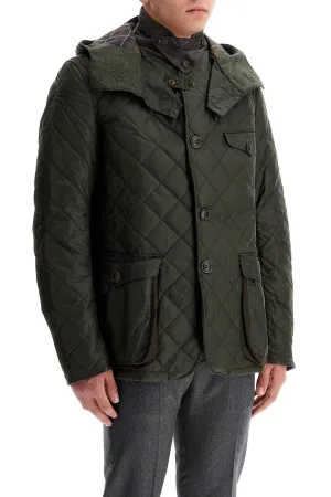 jacket with quilted wax finish
