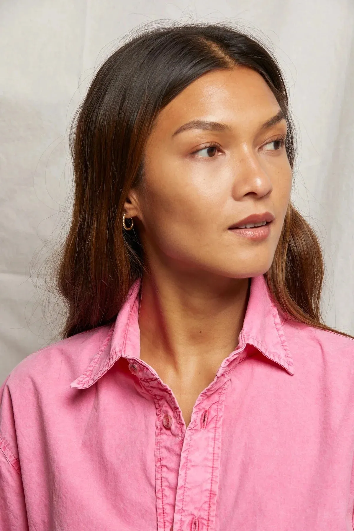 James Button Down | Pink Bloom