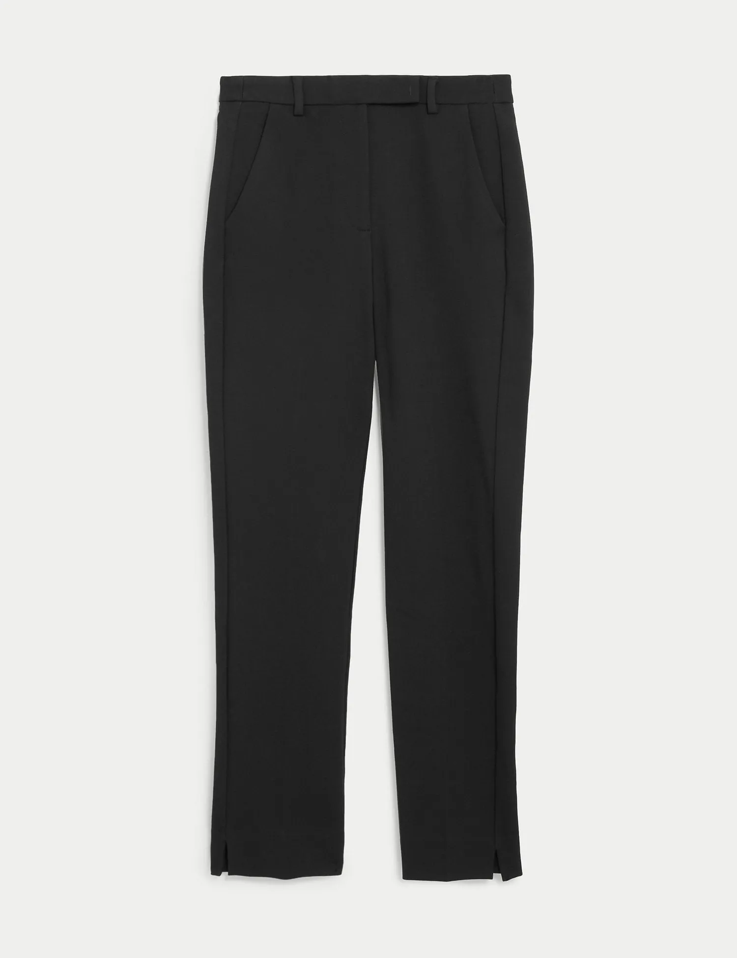 Jersey Slim Fit Ankle Grazer Trousers