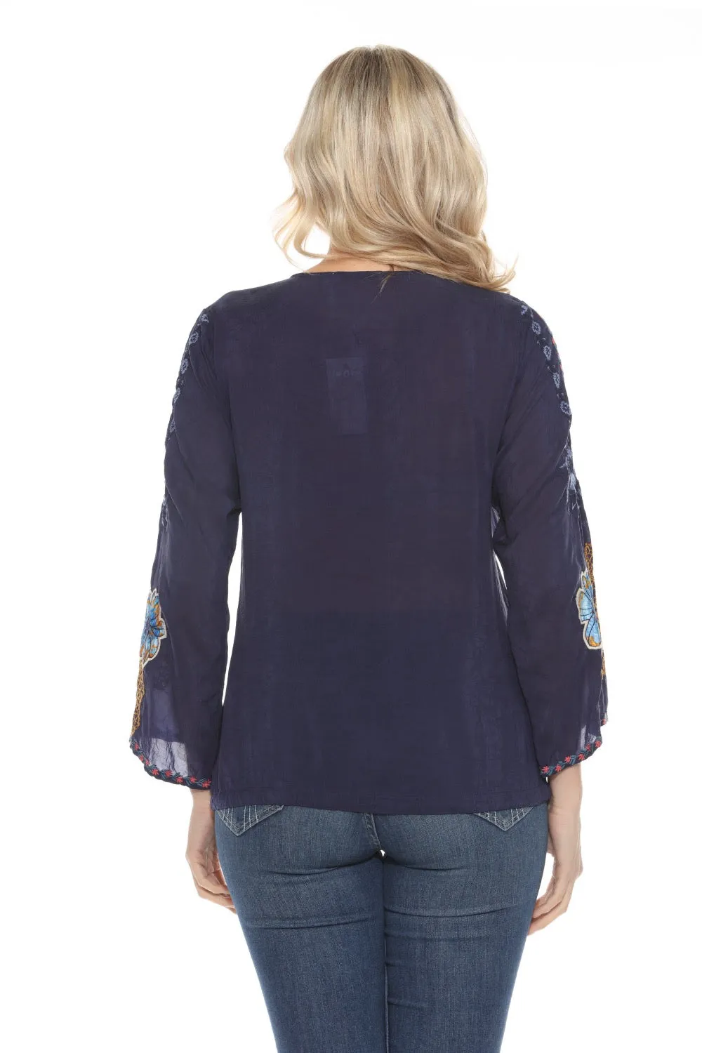 Johnny Was Dianne Button-Down Blouse C16124 *