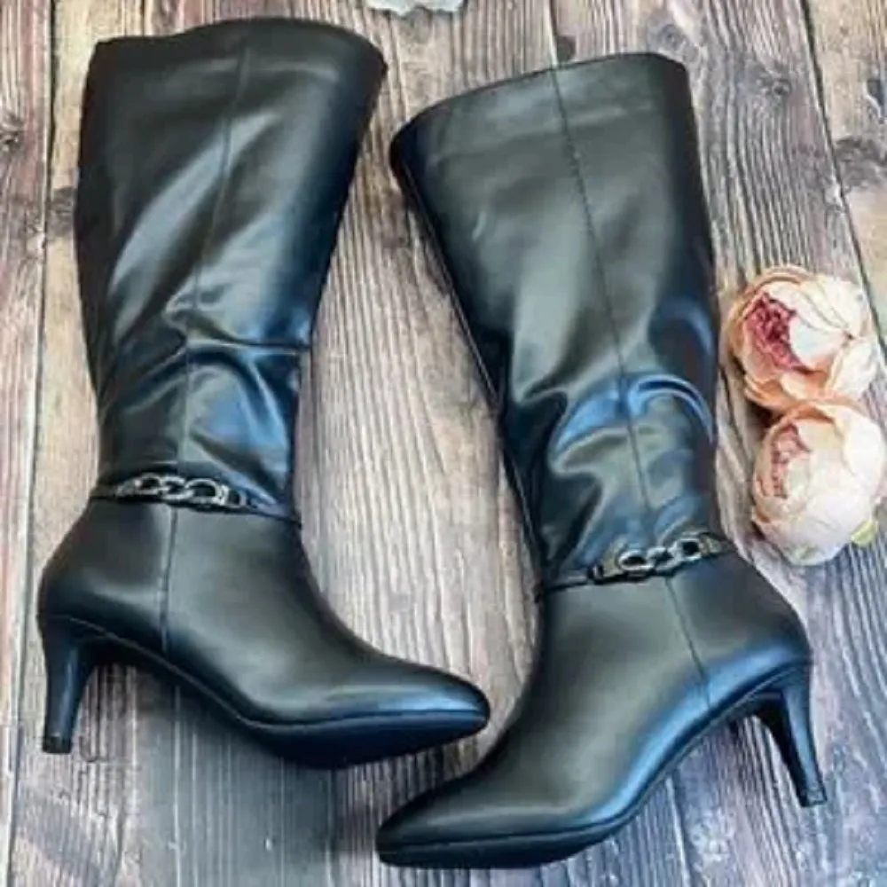 Karen Scott Black Manmade Isabell Boots 5