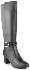 Karen Scott Isabell Dress Boots, Black, Size 7.5M