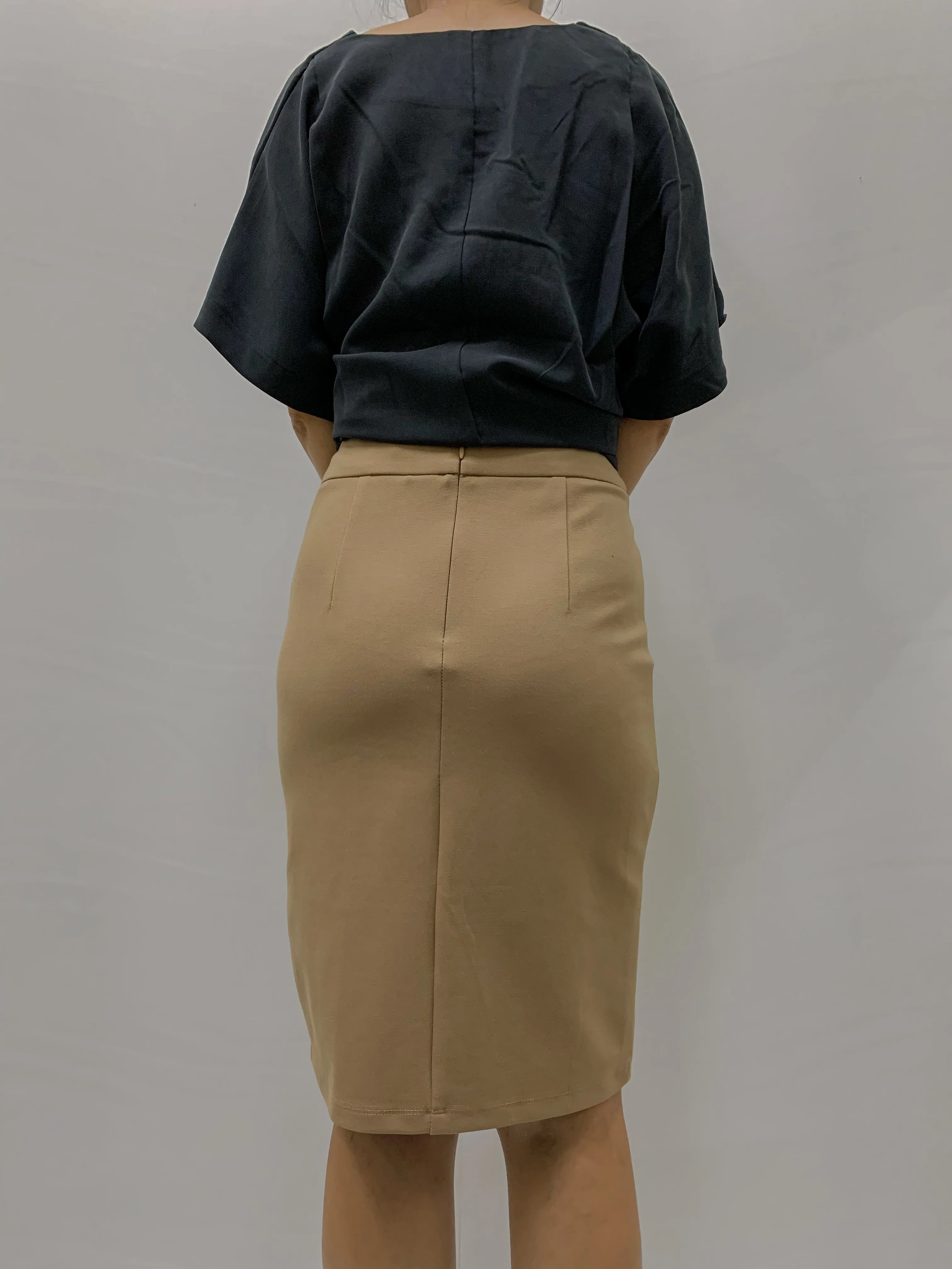 Ki Ki Pencil Skirt in Camel