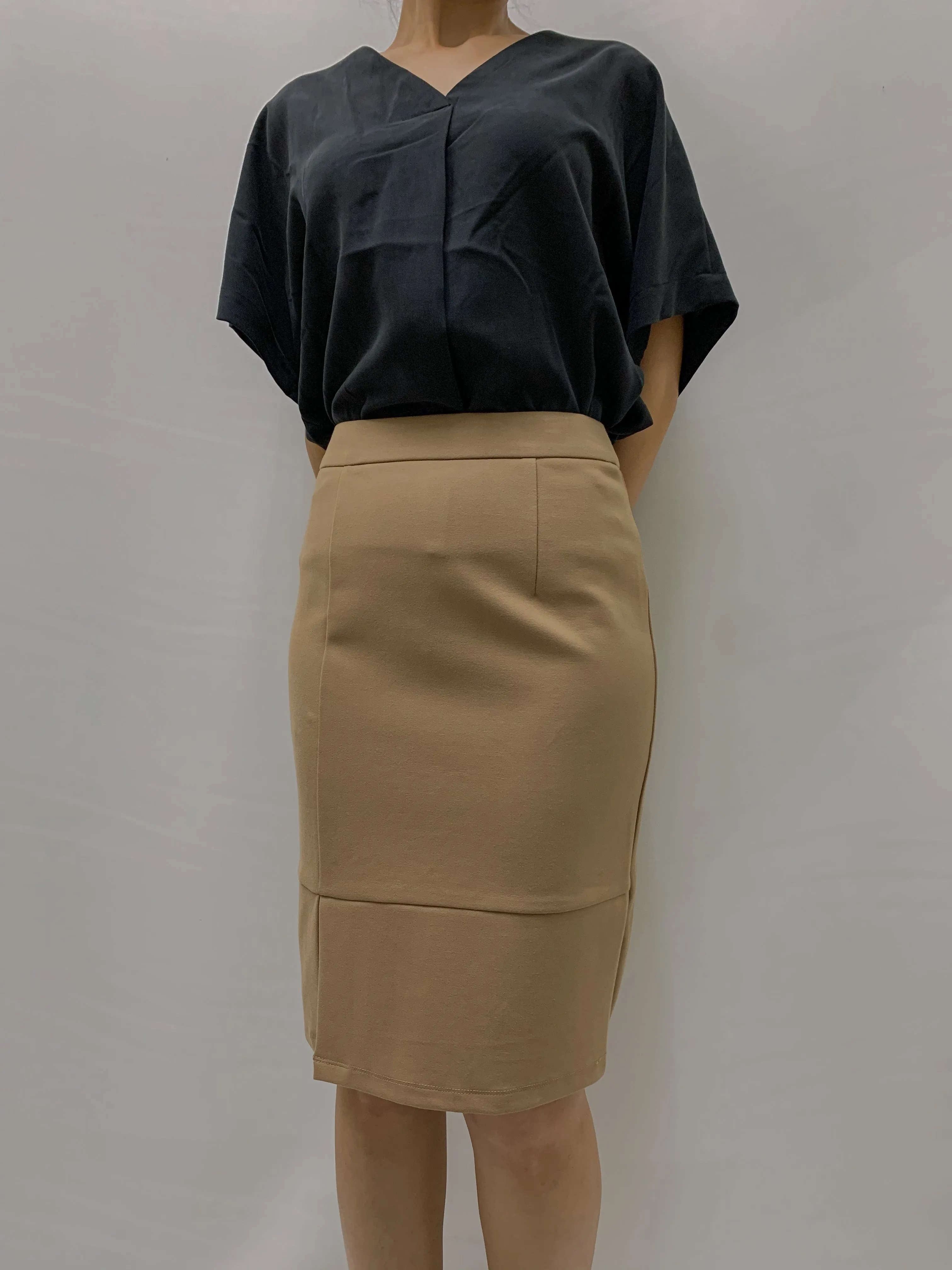 Ki Ki Pencil Skirt in Camel